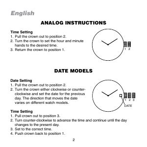 User manual Michael Kors Portia MK2735 (English 